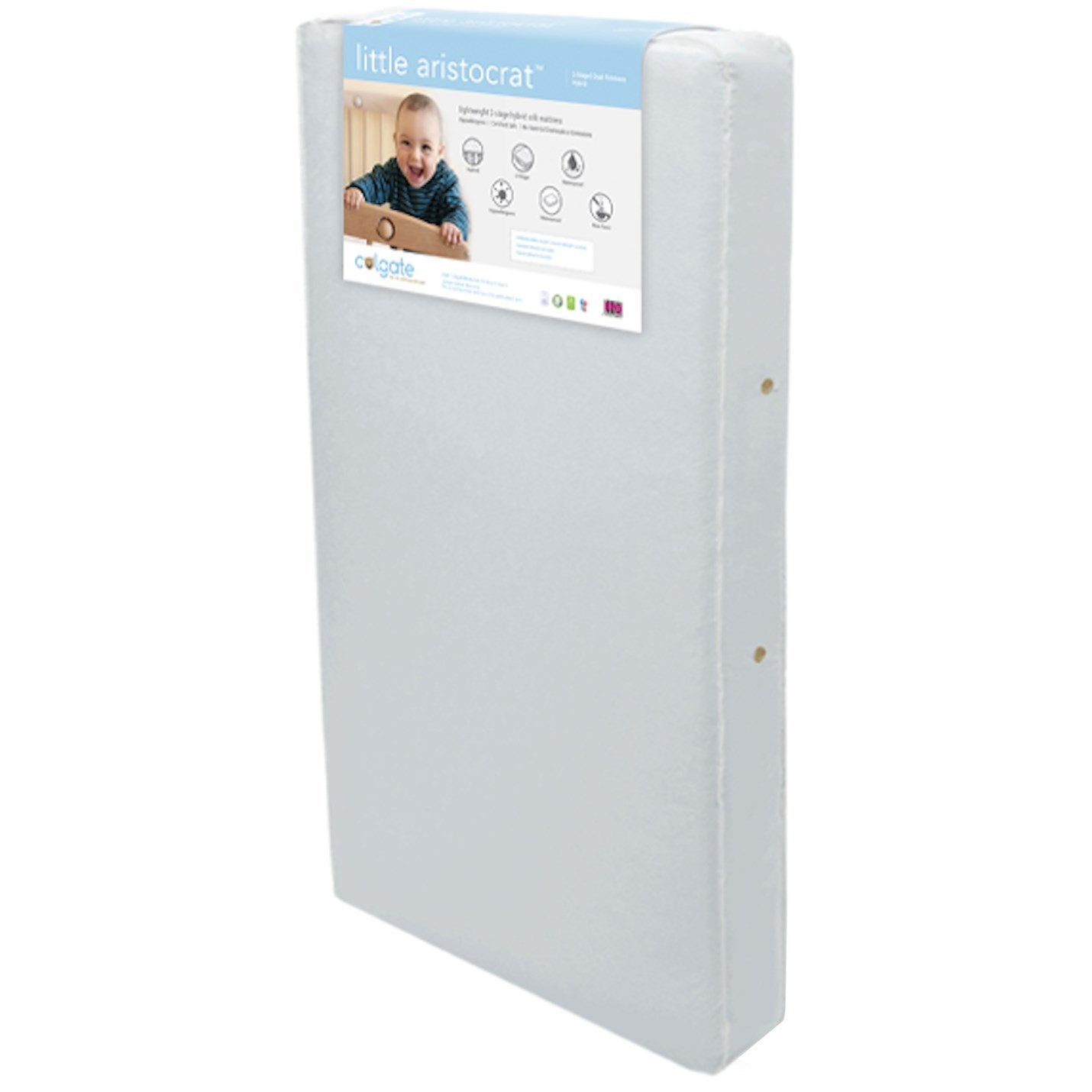 Colgate organic cotton crib mattress deals